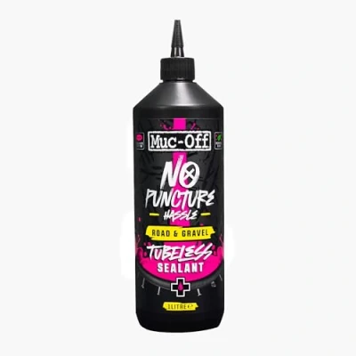 Afbeelding van Muc Off No Puncture Hassle Road &amp; Gravel Tubeless Sealant lekafdichtmiddel, 1 liter