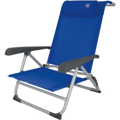 Afbeelding van Eurotrail Acapulco Campingstoel / Strandstoel Royal Blauw