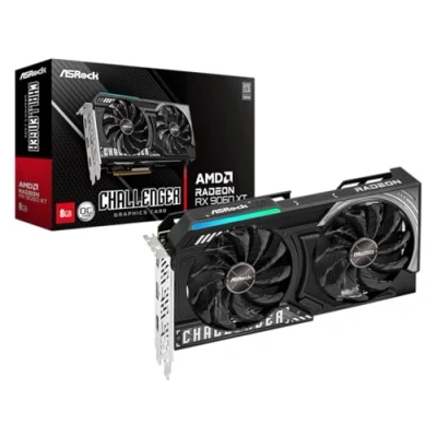 Afbeelding van Grafische kaart. Asrock RX9060XT Challenger 8GB OC