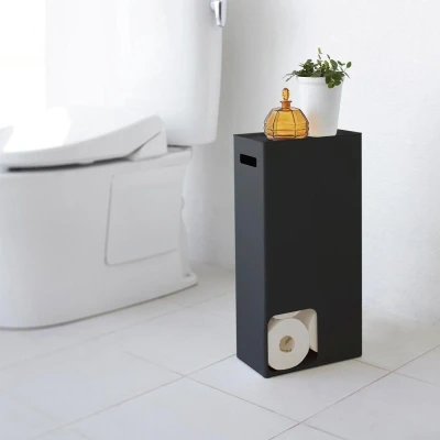 Afbeelding van Yamazaki Toilet paper stocker Tower Black