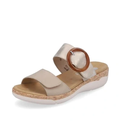 Afbeelding van Remonte Dames beige slippers &amp; muiltjes maat 39