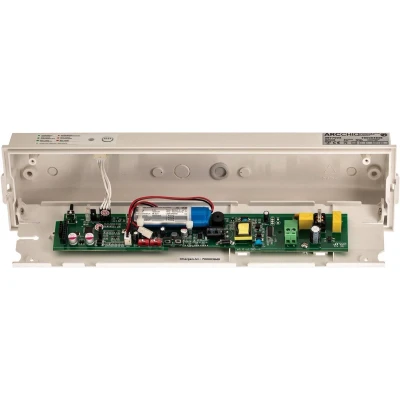 Afbeelding van Arcchio Noodverlichting 1licht kunststof H: 12.5 cm wit, groen Inclusief lichtbron