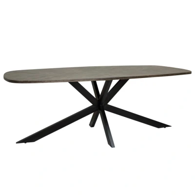 Afbeelding van Silvi Eetkamertafel olijfbruin 240 cm