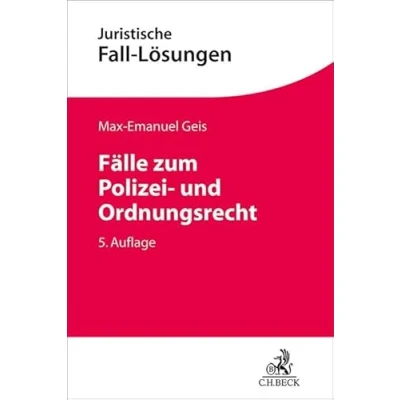 Afbeelding van Fälle zum Polizei und Ordnungsrecht