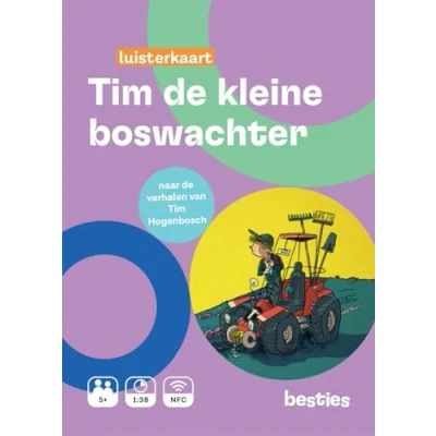 Afbeelding van Tim de kleine boswachter luisterkaart Besties Luisterboek kinderen Nederlands