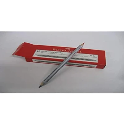 Afbeelding van Kleurpotloden Faber Castell Jumbo Rood Blauw (12 Stuks)