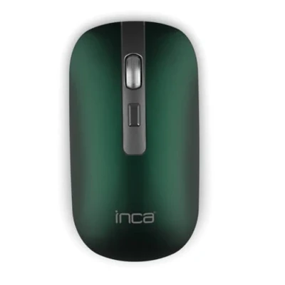Afbeelding van Inca IWM 531RY muis Bluetooth &amp; Wireless Rechargeable Special Metallic Silent Mouse Optical 3.0 and 5.1 800 1200 1600 Dpi Working Distance 8M 4D Key, Key (Right Left key)