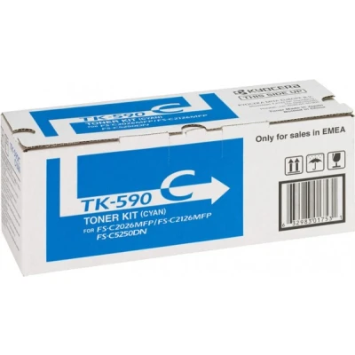 Afbeelding van Kyocera TK 590C cyaan Tonercartridge