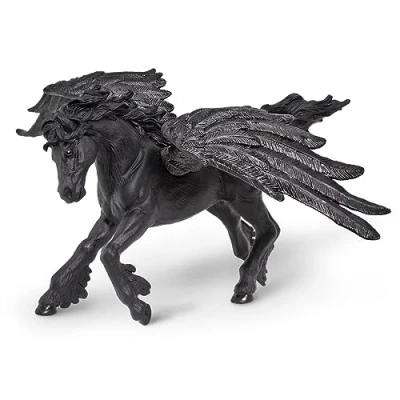 Afbeelding van Safari Speelfiguur Twilight Pegasus Junior 20,5 Cm Zwart