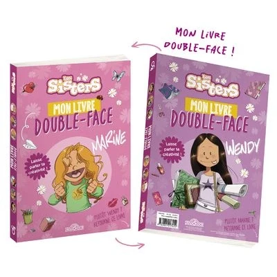 Image de Les Sisters Mon livre double face Marine/Wendy