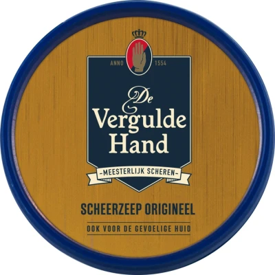 Afbeelding van Vergulde Hand Scheerzeep Origineel 75GR