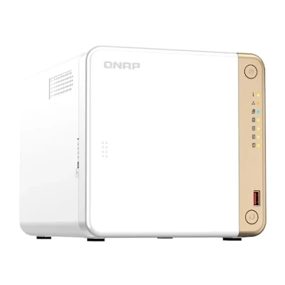 Image de QNAP TS 462 Serveur NAS 4 Baies SATA 6Gb/s RAID 0, 1, 5, 6, 10, JBOD RAM Go 2.5 Gigabit Ethernet iSCSI support