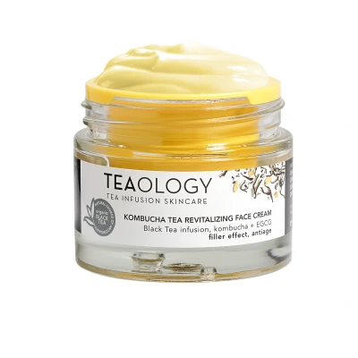 Afbeelding van Teaology Kombucha TEA Revitalizing FACE Cream Dagcrème, Maat: 50 ml,