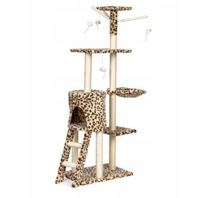 Afbeelding van Krabpaal House Tree Bed 138 cm XL