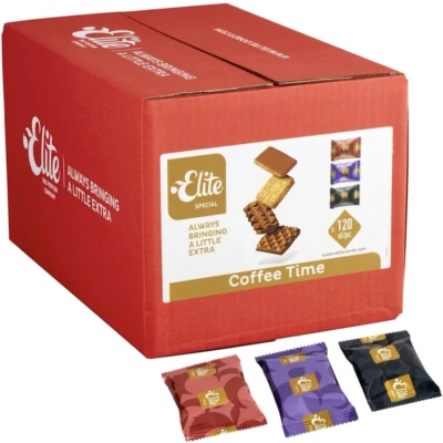 Afbeelding van Koekjes Elite Special Coffee Time mix 120 stuks