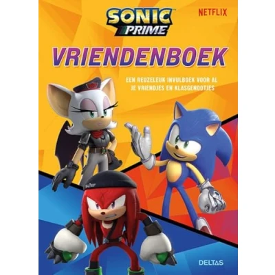 Afbeelding van Sonic Prime vriendenboek