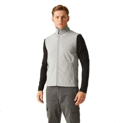 Afbeelding van Regatta Ascender 2 Layer Softshell Bodywarmer RG925 Mineral Grey/Black