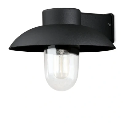 Afbeelding van Konstsmide Mani 415 750 Buitenlamp (wand) Spaarlamp, LED E27 60 W Zwart