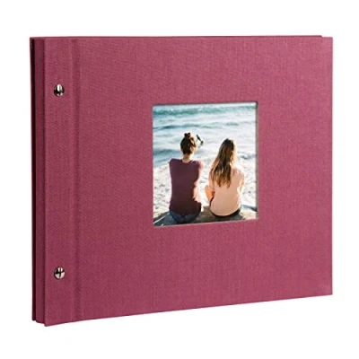 Afbeelding van Goldbuch Schroefalbum Bella Vista Fuchsia 25x30 cm