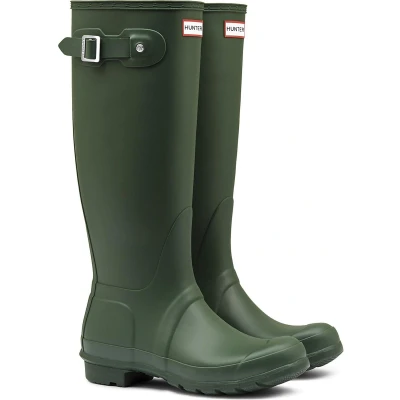Afbeelding van Hunter Dames Regenlaarzen Womens Original Tall Groen