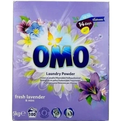 Afbeelding van Omo Lavendel Waspoeder 100 wasbeurten 5kg Wasmiddel