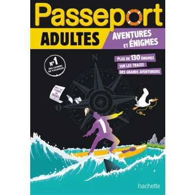 Image de Passeport Adultes Aventures et énigmes Cahier de vacances 2025