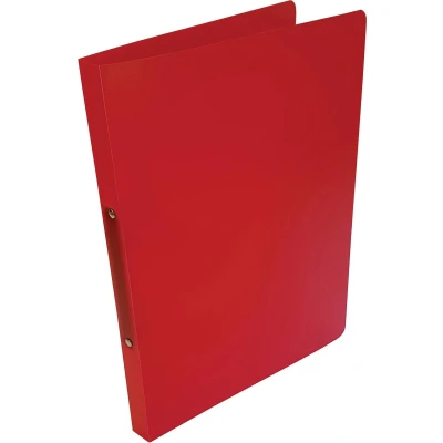Afbeelding van Alpha Ringmap, Voor Ft A4, Uit Pp, 2 Ringen Van 16 Mm, Transparant Rood Ringmap