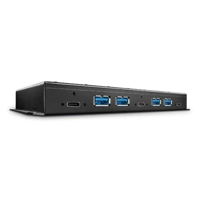 Afbeelding van LINDY USB hub 3.2 Gen 2 7 poorten Zwart