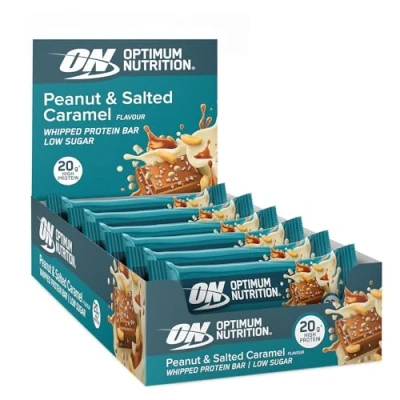 Afbeelding van Optimum Nutrition Whipped Bars 10repen Salted Caramel Peanut