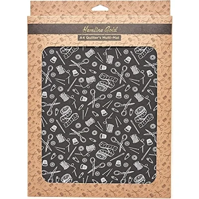 Afbeelding van Hemline Gouden Quilters Multimat: A4 (30 x 24 cm) Gold Notions