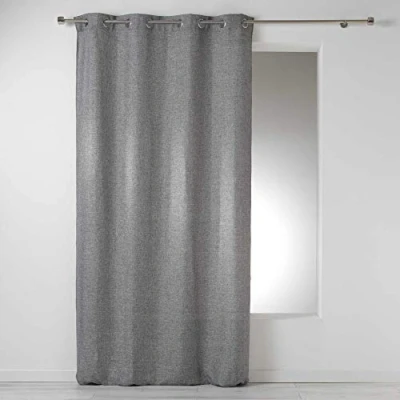 Image de Rideau occultant velours Tropicaline jaune 140x240 cm