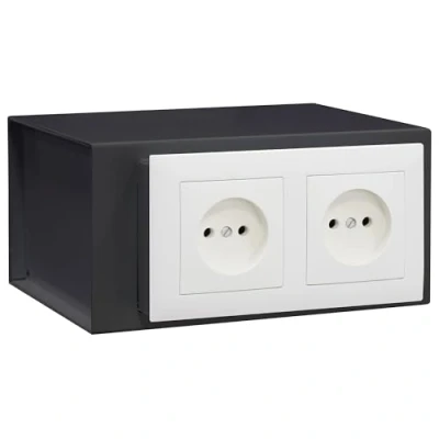 Afbeelding van ARREGUI Socket 23000W S0 verborgen kluis achter wandcontactdoos, 10 x 20 15 cm, 2,5 liter