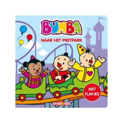Afbeelding van Studio 100 Kartonboek met Flapjes Pretpark