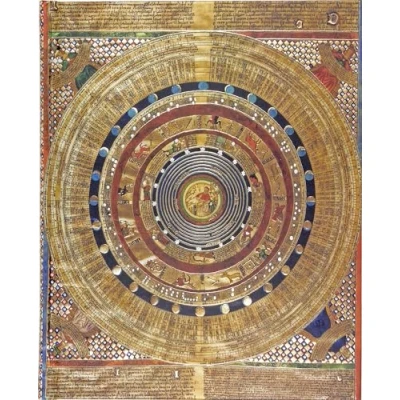 Afbeelding van Peter Pauper Cosmology Notitieboek Large 18 x 22 cm Gelinieerd
