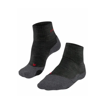 Afbeelding van Falke TK2 Explore Short Trekking Mediumstrong Cushioned Sportsokken, Heren, Maat: 39 41, Asphalt mel