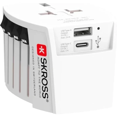 Image de Skross Adaptateur De Voyage Mondial Muv Usb a / c (7640166323709)