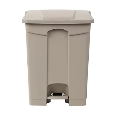 Afbeelding van Jantex pedaalemmer 65L beige