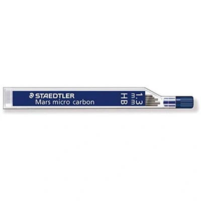 Afbeelding van Staedtler 12 stuks Mars vullingen, 1,3 mm, HB (2 x 6 stuks)