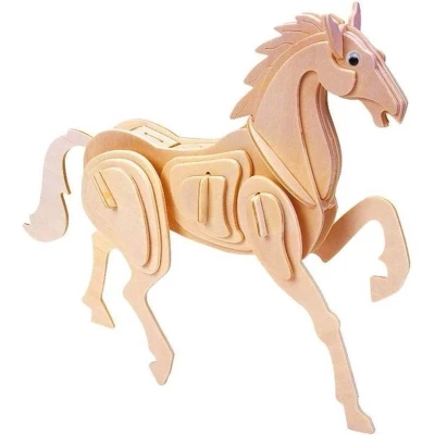 Afbeelding van Eureka 3D Puzzel Gepetto&#039;s Paard Multiplex