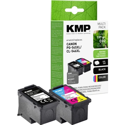 Afbeelding van KMP Inktcartridge vervangt Canon PG 545XL, CL 546XL Compatibel Combipack Zwart, Cyaan, Magenta, Geel C97V 1562,4005