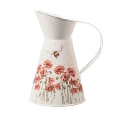 Afbeelding van Wrendale Designs &#039;Flight of the Bumblebee&#039; Bee Flower Jug Bloemenvaas Gieter Waterkan Vaas