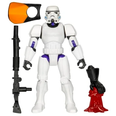 Afbeelding van MixMashers Stormtrooper, 12 cm aanpasbaar beeldje om te mixen en matchen met accessoires, Star Wars, vanaf 4 jaar