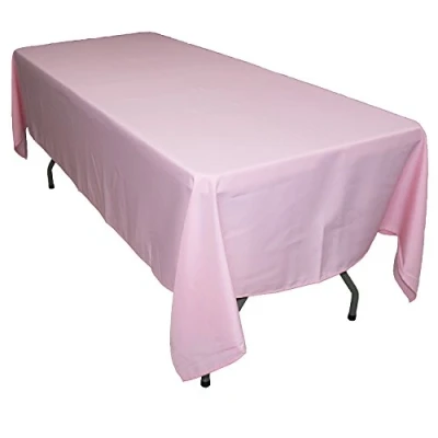 Afbeelding van KaitatsuSen Rechthoekig tafelkleed van polyesterweefsel, roze, 150 x 300 cm