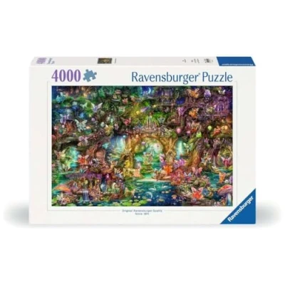 Afbeelding van Ravensburger puzzel de verborgen wereld van elfjes Legpuzzel 4000 stukjes