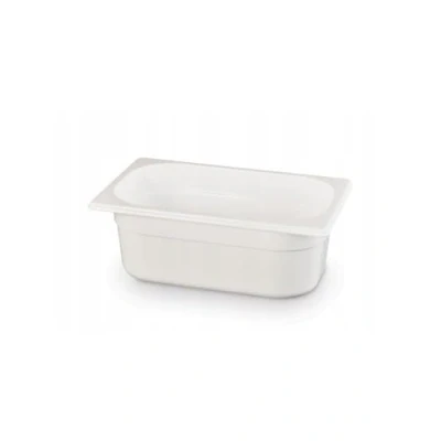Afbeelding van Hendi Gastronormbak 1/4 65 Mm Hoog Polycarbonaat Wit 862681