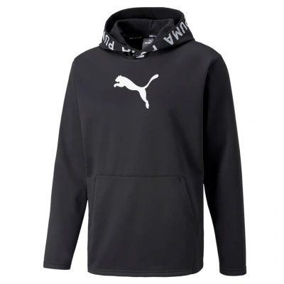 Afbeelding van Puma Heren Hoodie Train Pwr Fleece Zwart