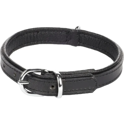 Afbeelding van Halsband Gevoerd Memphis Zwart 26 32 cm x 1,4 5 mm