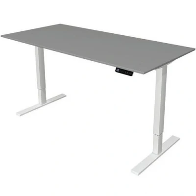 Afbeelding van Zit sta bureau Move 3 grijs 160x80cm elektrisch verstelbaar
