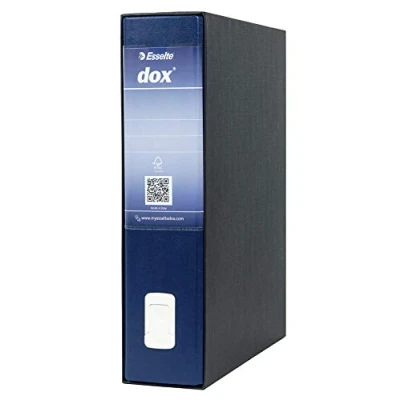 Afbeelding van Rexel D26204 ringband Foolscap Zwart, Blauw