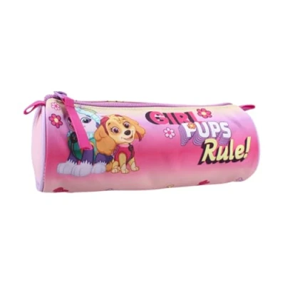 Afbeelding van mybagstory Pennenetui voor meisjes Paw Patrol roze kind school basisschool kleuterschool etui maat 21 cm, roze, kind, klassiek,